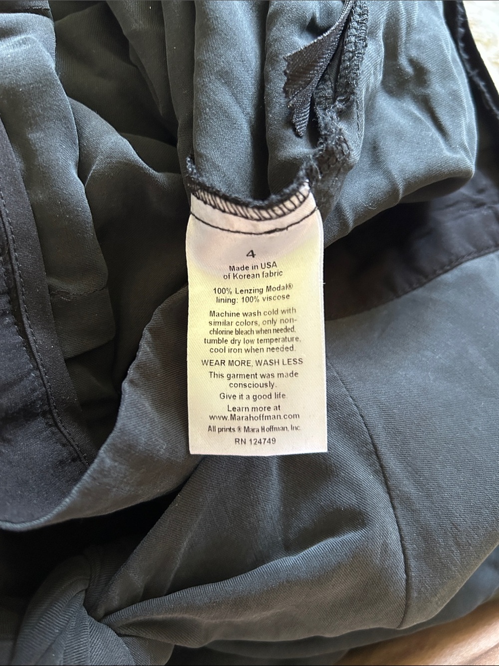 Mara Hoffman gray jumpsuit - Picture 4 of 4